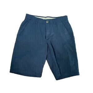Under Armour Golf HeatGear Blue Shorts Men’s Loose Fit Inseam Size 32